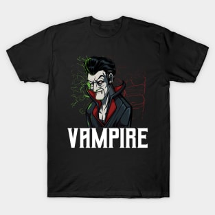 Vampire Dracula Creepy Monster T-Shirt